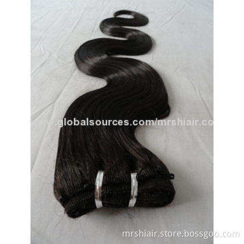 20-inch Natural Color Body Wave Brazilian Hair Swift Extension